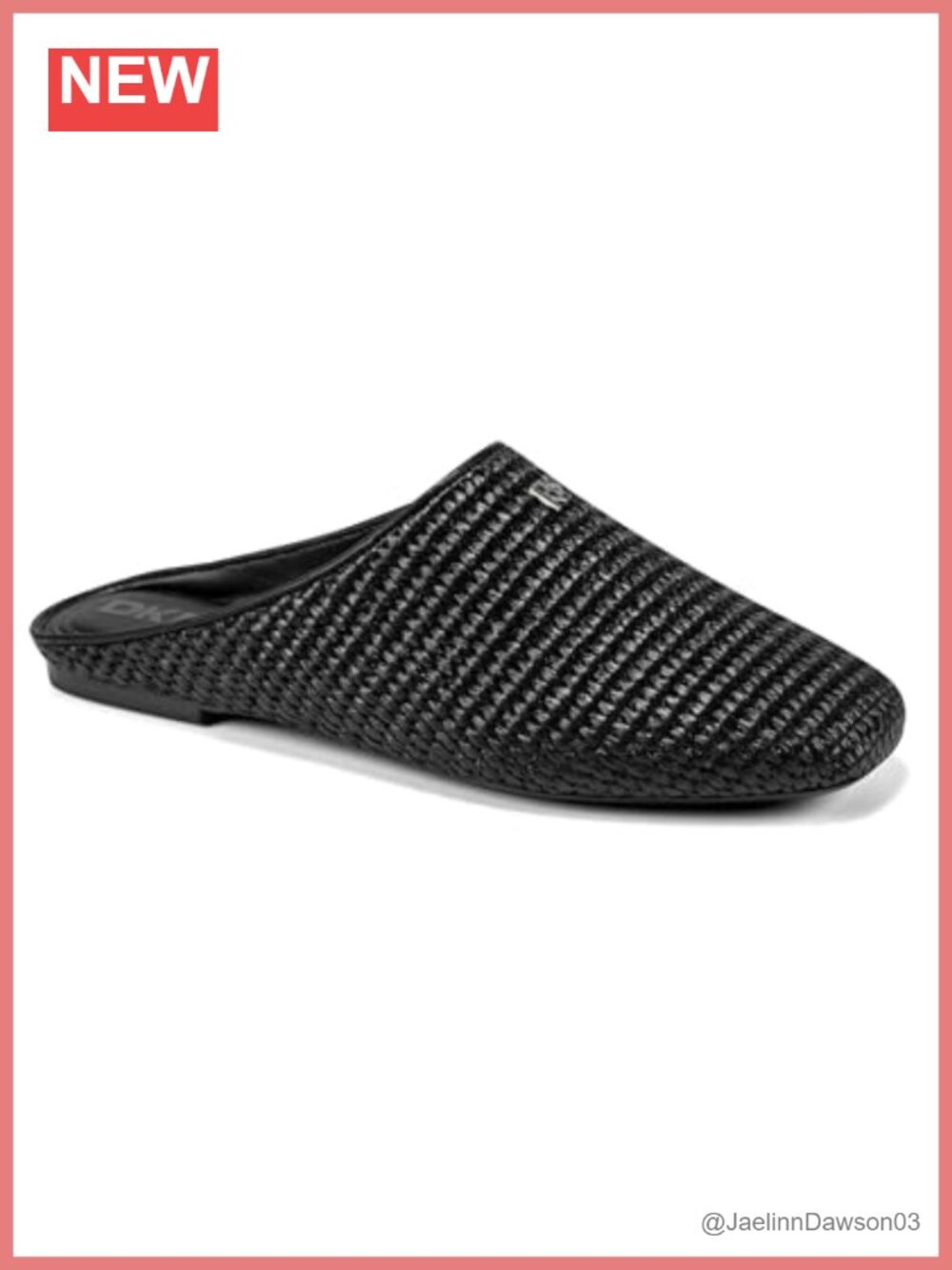 DKNY Delmar Slip-On Loafer Mule Rubber Sole Comfortable Womens Shoes
